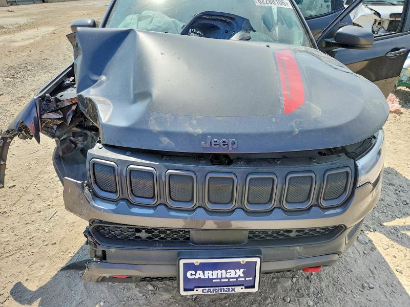 Продажа на аукционе авто 2022 Jeep Compass, vin: 3C4NJDDB2NT156931, номер лота: 62288106