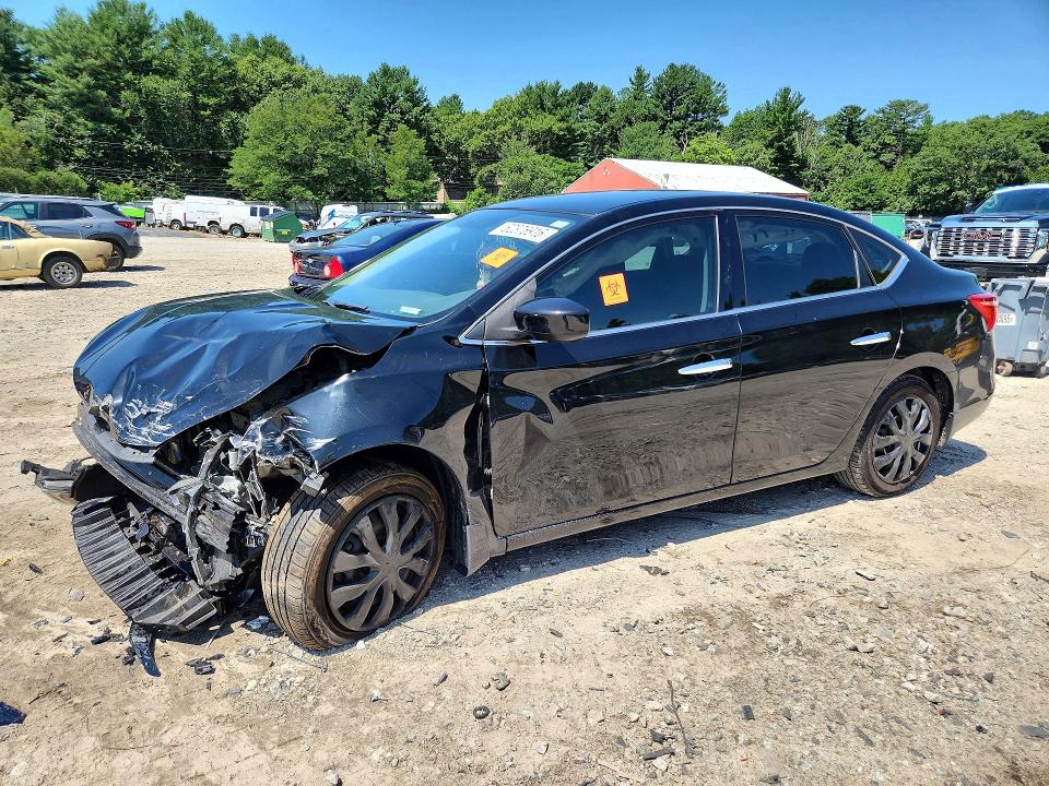 Продаж на аукціоні авто 2019 Nissan Sentra, vin: 3N1AB7AP3KY254042, номер лоту: 62376916