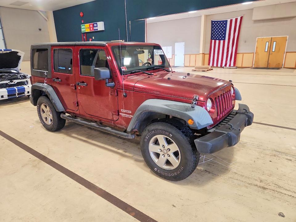 2011 Jeep Wrangler Unlimited მანქანა იყიდება აუქციონზე, vin: 1J4BA3H1XBL552220, აუქციონის ნომერი: 62872136