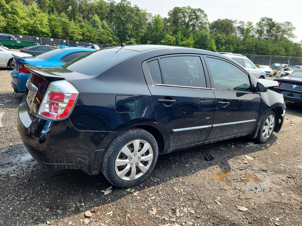 62627886 :رقم المزاد ، 3N1AB6AP3CL768885 vin ، 2012 Nissan Sentra مزاد بيع