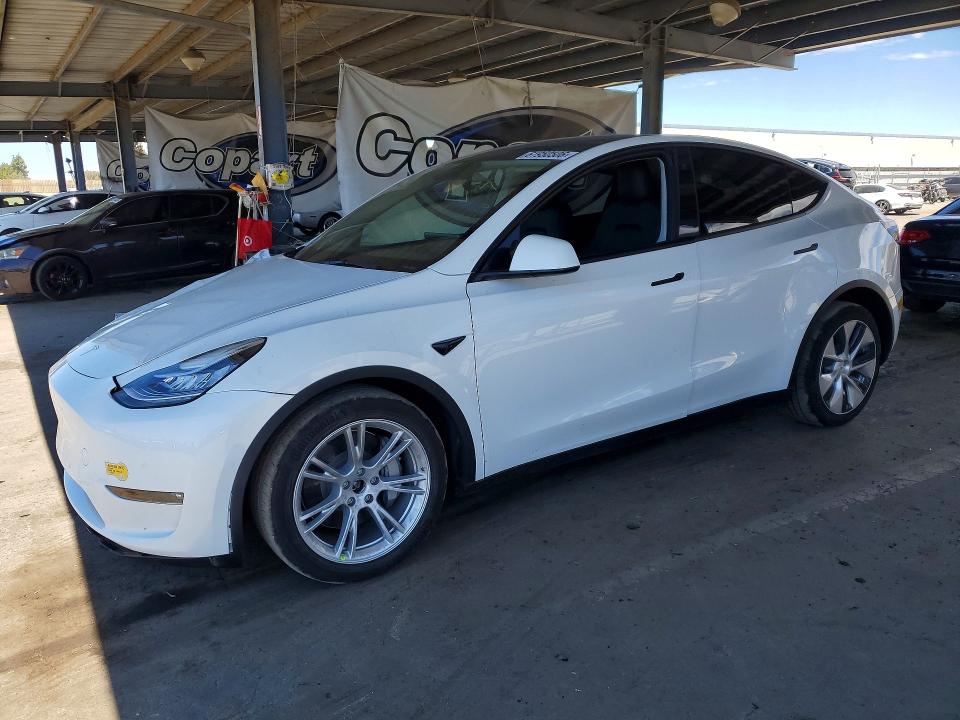 Aukcja sprzedaży 2022 Tesla Model Y, vin: 7SAYGDEE6NF329422, numer aukcji: 61950506
