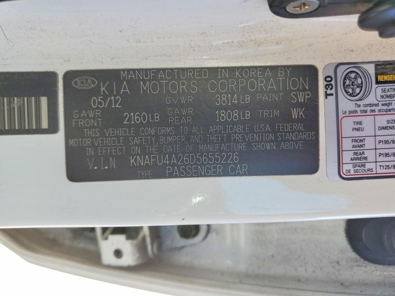 Продажа на аукционе авто 2013 Kia Forte, vin: KNAFU4A26D5655226, номер лота: 60069336