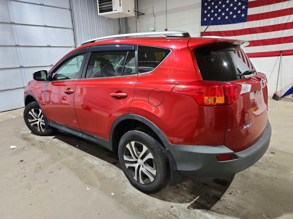 59058196 :رقم المزاد ، 2T3BFREV2FW261375 vin ، 2015 Toyota Rav4 مزاد بيع