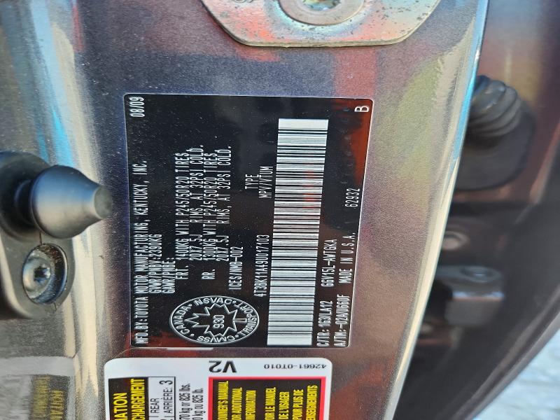 Продаж на аукціоні авто 2009 Toyota Venza, vin: 4T3BK11A49U017103, номер лоту: 60424006