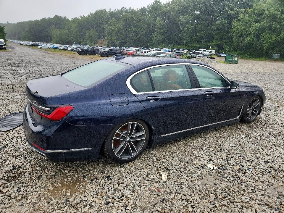2020 Bmw 750 მანქანა იყიდება აუქციონზე, vin: WBA7U2C09LBM62153, აუქციონის ნომერი: 63098916