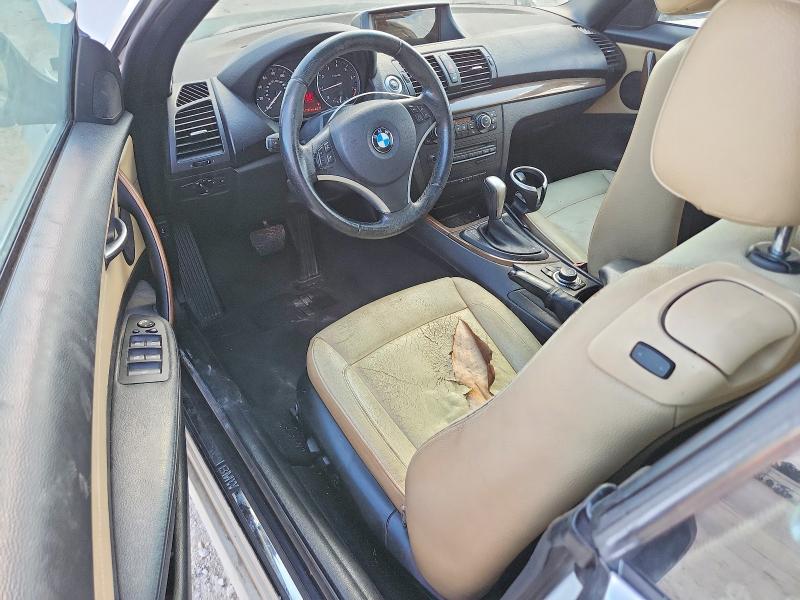 60488706 :رقم المزاد ، WBAUN1C54AVH81819 vin ، 2010 Bmw 128 مزاد بيع