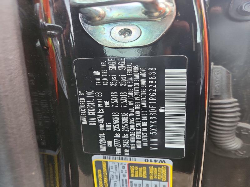 Aukcja sprzedaży 2024 Kia Sportage, vin: 5XYK33DF1RG228838, numer aukcji: 58971246