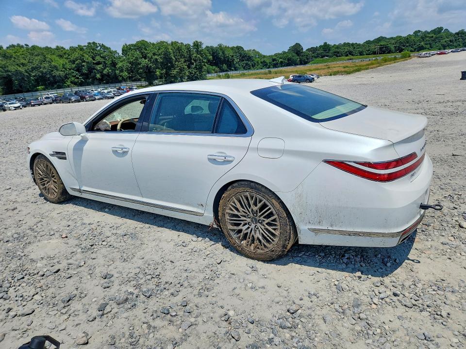 59313956 :رقم المزاد ، KMTF54PH2MU091013 vin ، 2021 Genesis G90 مزاد بيع