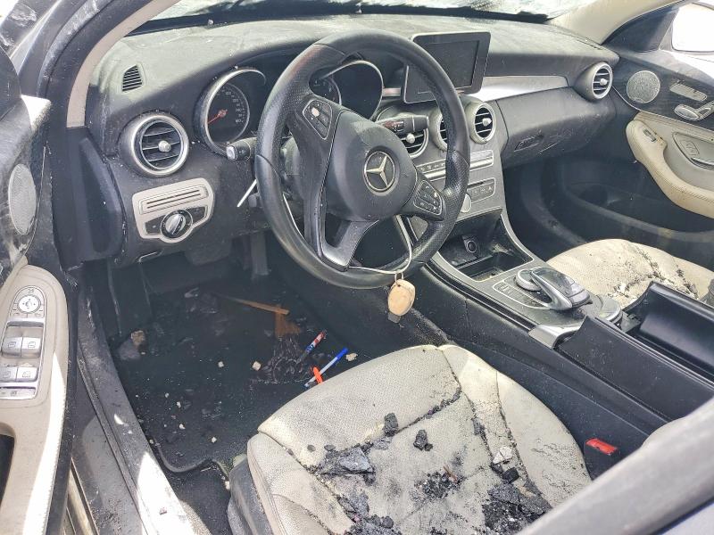 2015 Mercedes-benz C მანქანა იყიდება აუქციონზე, vin: 55SWF4JB0FU079016, აუქციონის ნომერი: 61016126