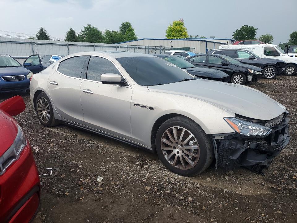2014 Maserati Ghibli მანქანა იყიდება აუქციონზე, vin: ZAM57RTA8E1086634, აუქციონის ნომერი: 59607826