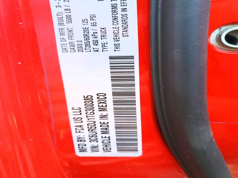 Продажа на аукционе авто 2026 Ram 2500, vin: 3C6UR5DJ1TG300385, номер лота: 60279366
