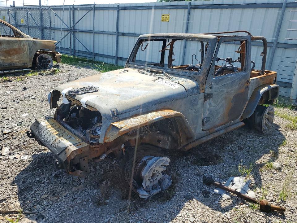 Auction sale of the 2014 Jeep Wrangler, vin: 1C4BJWCG3EL255538, lot number: 61191136