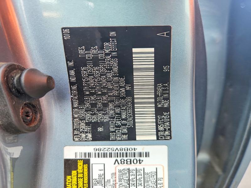 Продаж на аукціоні авто 2006 Toyota Sienna, vin: 5TDZA23C66S564389, номер лоту: 62120646