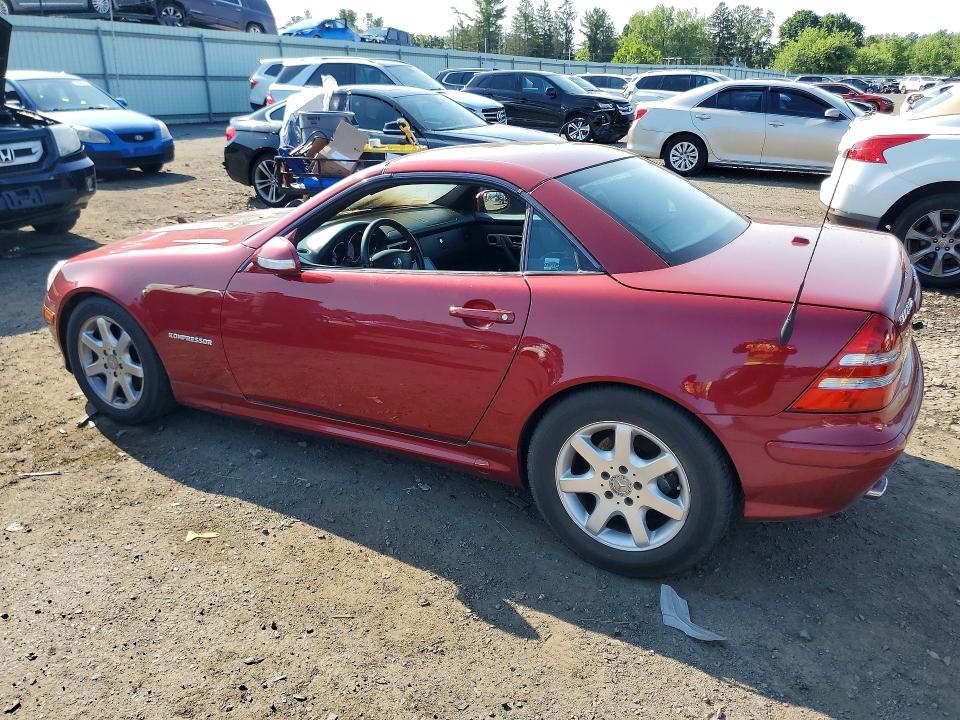 Продаж на аукціоні авто 2001 Mercedes-benz Slk, vin: WDBKK49F61F202310, номер лоту: 62478956