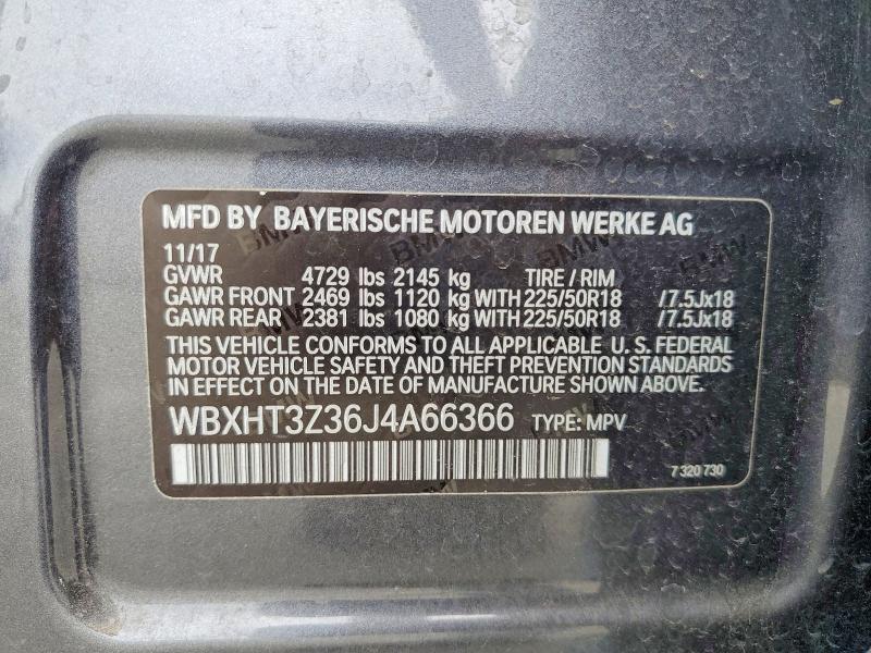 Продаж на аукціоні авто 2018 Bmw X1, vin: WBXHT3Z36J4A66366, номер лоту: 61729806