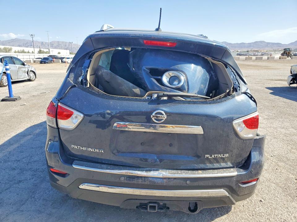 2015 Nissan Pathfinder მანქანა იყიდება აუქციონზე, vin: 5N1AR2MN6FC640020, აუქციონის ნომერი: 61026336