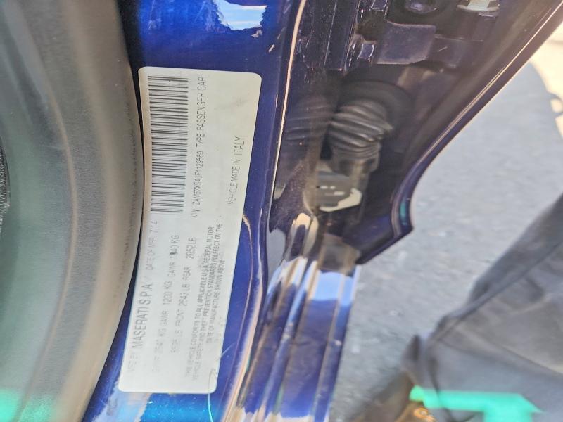 63363056 :رقم المزاد ، ZAM57XSA0F1129869 vin ، 2015 Maserati Ghibli مزاد بيع