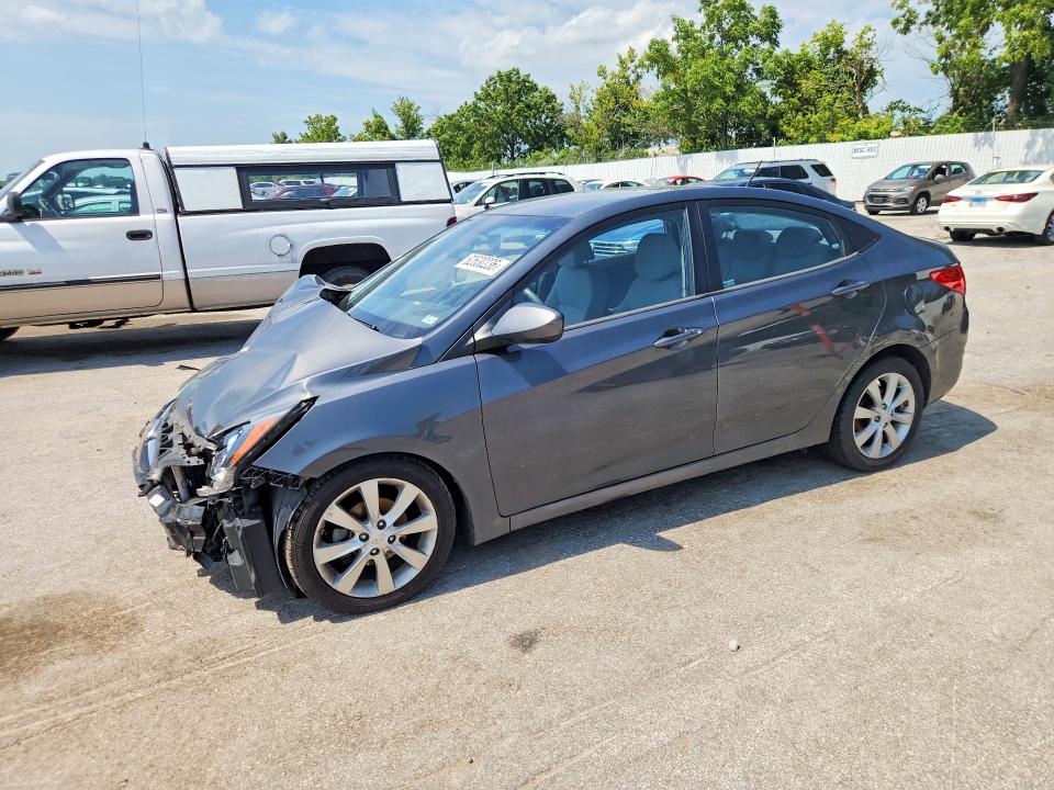 Auction sale of the 2012 Hyundai Accent, vin: KMHCU4AE8CU059728, lot number: 62630236
