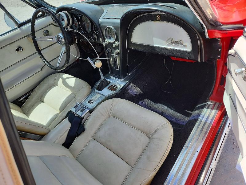 1965 Chevrolet Corvette მანქანა იყიდება აუქციონზე, vin: 194675S122966, აუქციონის ნომერი: 60446356