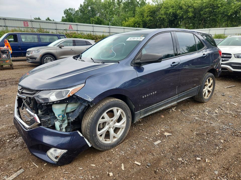 2018 Chevrolet Equinox მანქანა იყიდება აუქციონზე, vin: 3GNAXREV6JS581918, აუქციონის ნომერი: 62967676
