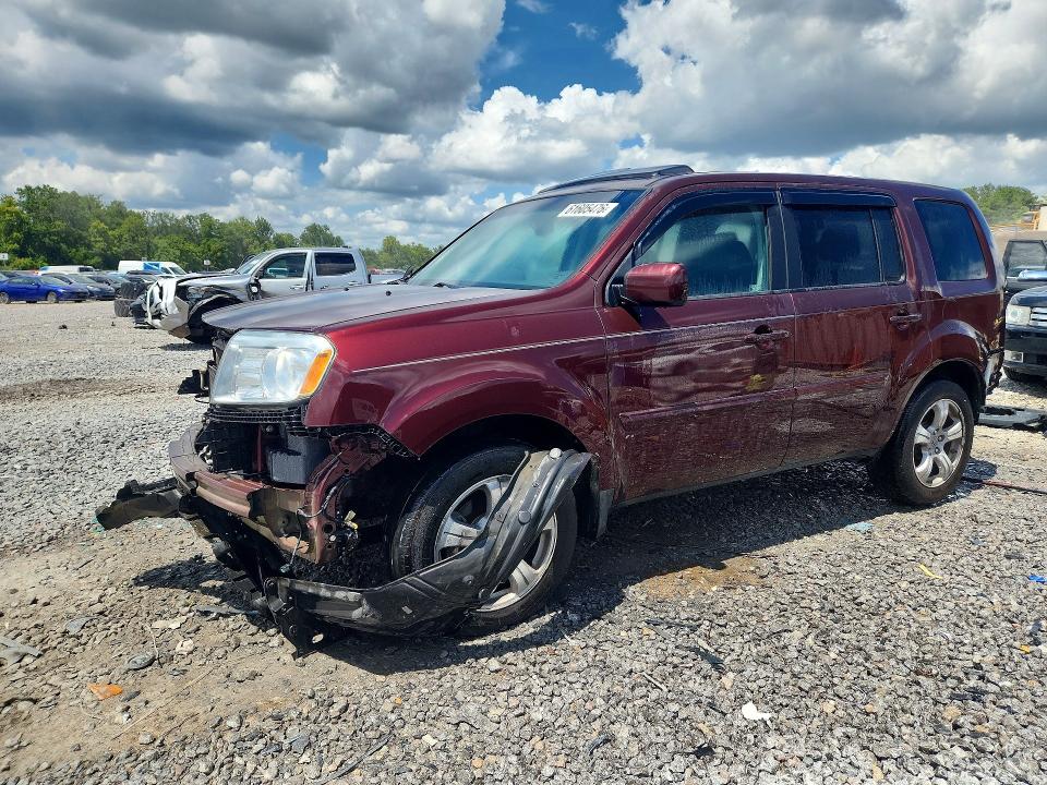 Продажа на аукционе авто 2012 Honda Pilot, vin: 5FNYF3H50CB040331, номер лота: 61605476