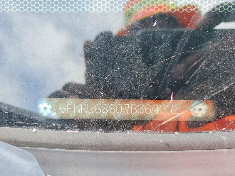 Aukcja sprzedaży 2007 Honda Odyssey, vin: 5FNRL38607B069372, numer aukcji: 61835396