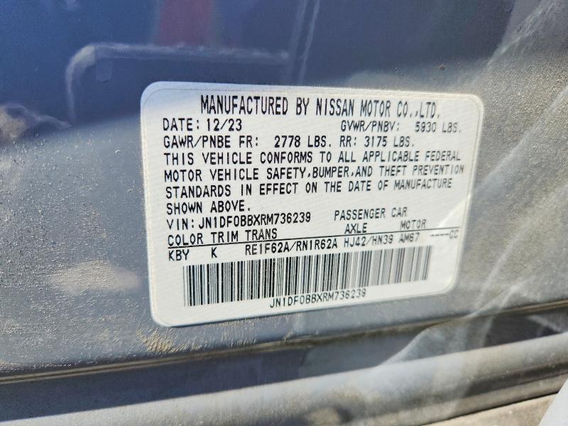Auction sale of the 2024 Nissan Ariya, vin: JN1DF0BBXRM736239, lot number: 61065476