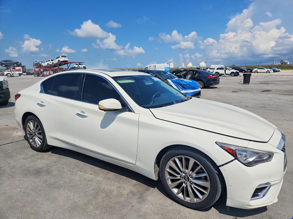 Продажа на аукционе авто 2021 Infiniti Q50, vin: JN1EV7BP9MM703267, номер лота: 59014246