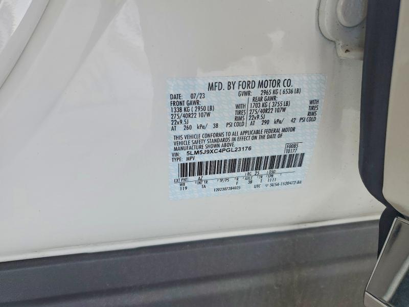 Aukcja sprzedaży 2023 Lincoln Aviator, vin: 5LM5J9XC4PGL23176, numer aukcji: 59998826