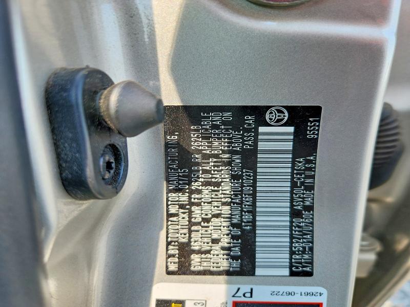 Продажа на аукционе авто 2015 Toyota Camry, vin: 4T1BF1FK6FU910237, номер лота: 63344866