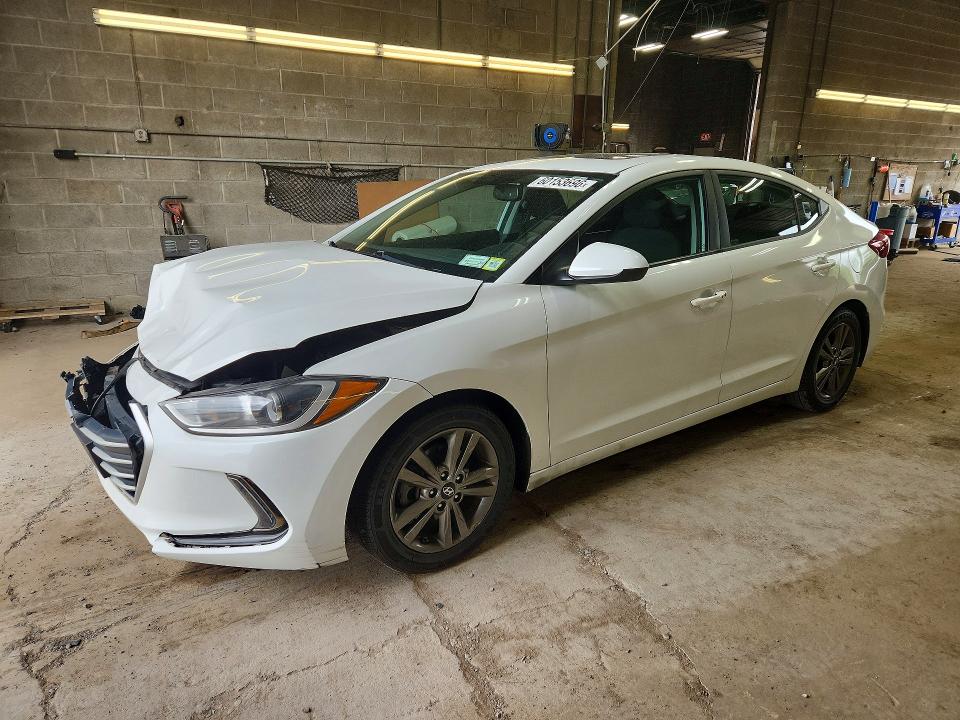Продажа на аукционе авто 2018 Hyundai Elantra, vin: 5NPD84LF2JH380819, номер лота: 60153696