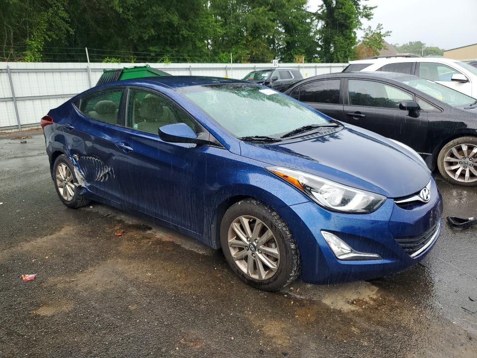 60444176 :رقم المزاد ، 5NPDH4AEXFH636190 vin ، 2015 Hyundai Elantra مزاد بيع
