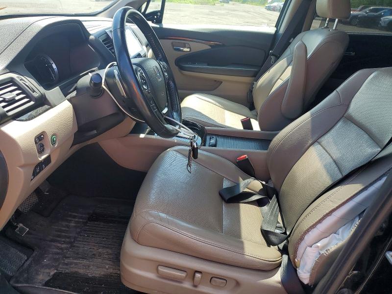 60867776 :رقم المزاد ، 5FNYF6H9XGB508639 vin ، 2016 Honda Pilot مزاد بيع