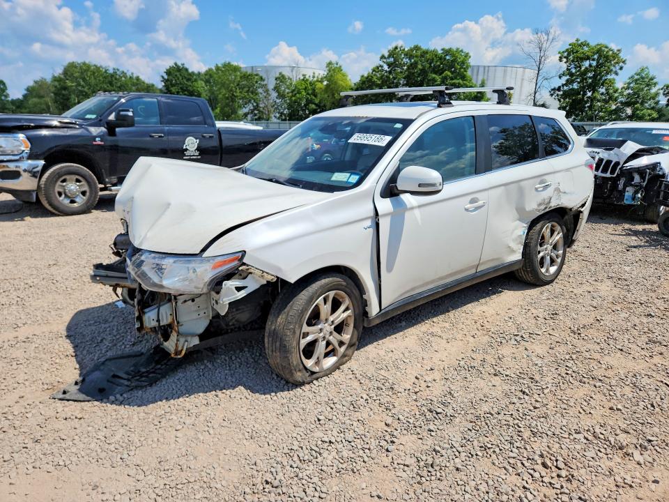 59895186 :رقم المزاد ، JA4JZ4AX0EZ010554 vin ، 2014 Mitsubishi Outlander مزاد بيع