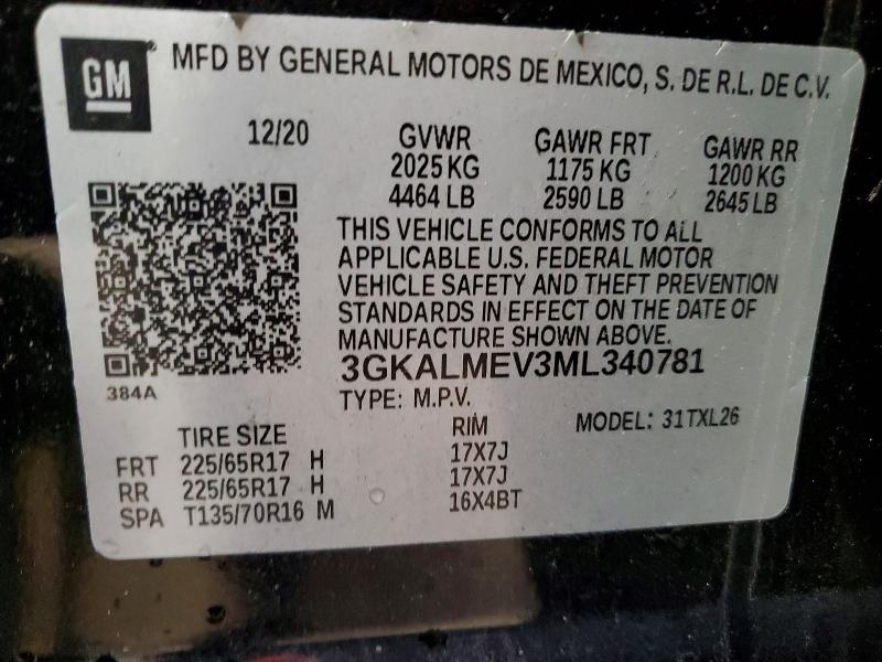 Продажа на аукционе авто 2021 Gmc Terrain, vin: 3GKALMEV3ML340781, номер лота: 61679696