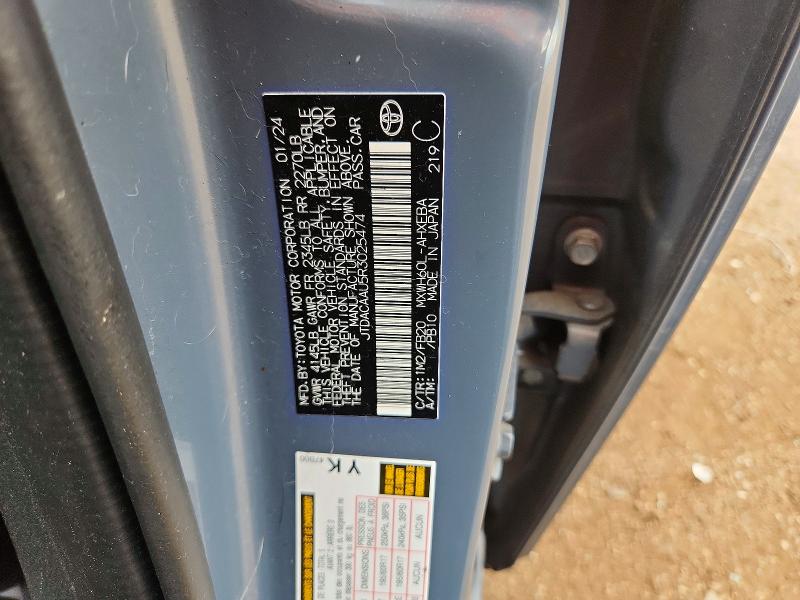 Продаж на аукціоні авто 2024 Toyota Prius, vin: JTDACAAU5R3025474, номер лоту: 63570886