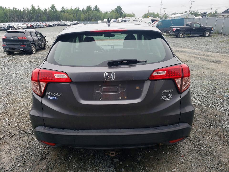 2018 Honda Hr-v მანქანა იყიდება აუქციონზე, vin: 3CZRU6H33JM106528, აუქციონის ნომერი: 63573316