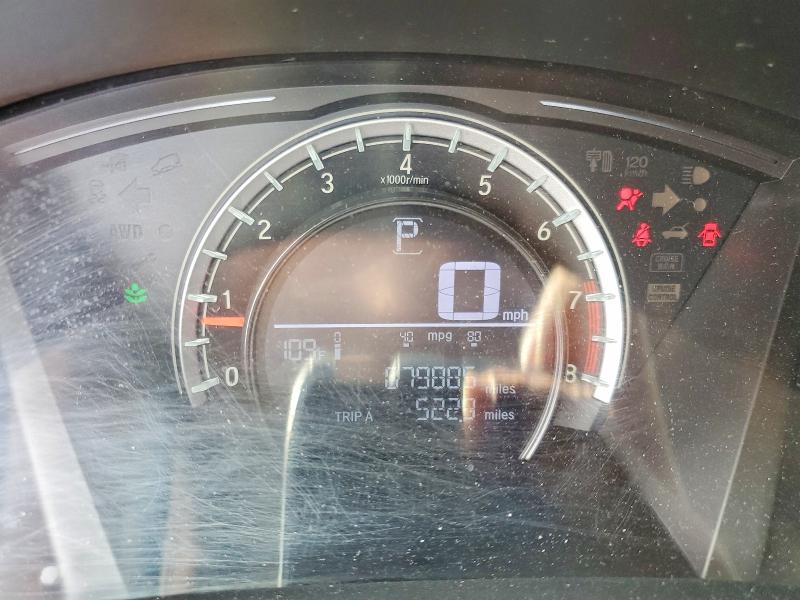 59404856 :رقم المزاد ، 2HKRW6H3XHH210837 vin ، 2017 Honda Cr-v مزاد بيع