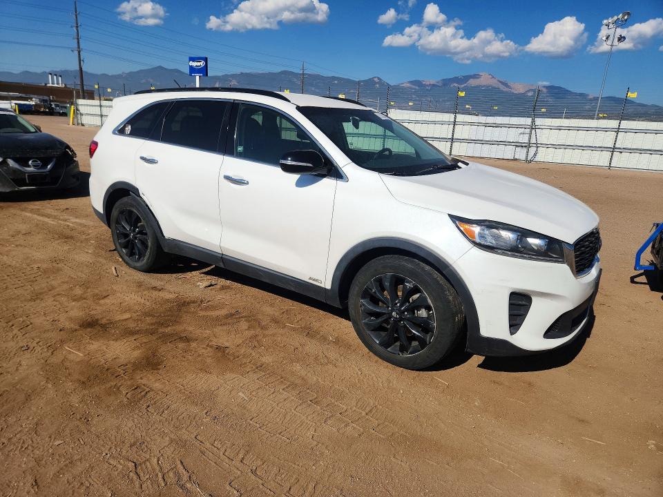 61143246 :رقم المزاد ، 5XYPGDA55KG584761 vin ، 2019 Kia Sorento مزاد بيع