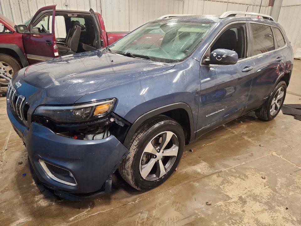 62131386 :رقم المزاد ، 1C4PJMDX9KD368604 vin ، 2019 Jeep Cherokee مزاد بيع