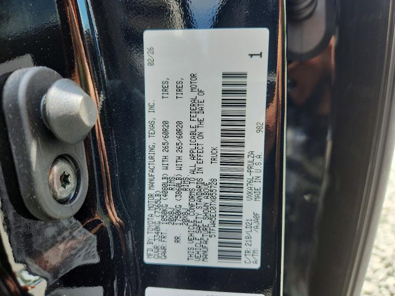 Продаж на аукціоні авто 2026 Toyota Tundra, vin: 5TFWA5EC0TX055728, номер лоту: 59841776