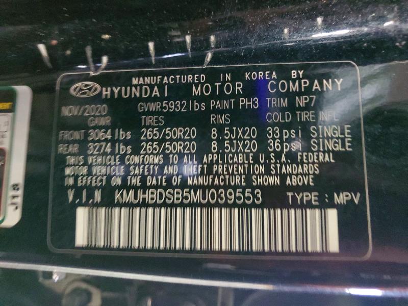 Продажа на аукционе авто 2021 Genesis Gv80, vin: KMUHBDSB5MU039553, номер лота: 61836146
