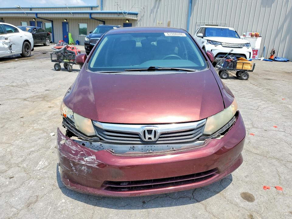 Aukcja sprzedaży 2012 Honda Civic, vin: 19XFB2F50CE047561, numer aukcji: 61998486