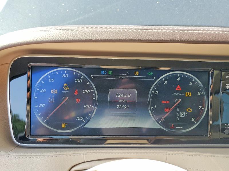 60857776 :رقم المزاد ، WDDUG8FB4GA246385 vin ، 2016 Mercedes-benz S مزاد بيع