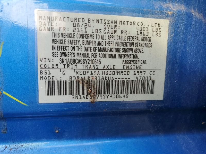 Aukcja sprzedaży 2025 Nissan Sentra, vin: 3N1AB8CV9SY210645, numer aukcji: 62847776