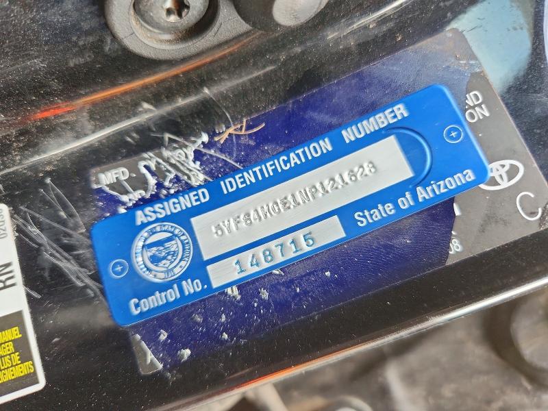 Aukcja sprzedaży 2022 Toyota Corolla, vin: 5YFS4MCE1NP121628, numer aukcji: 61027336