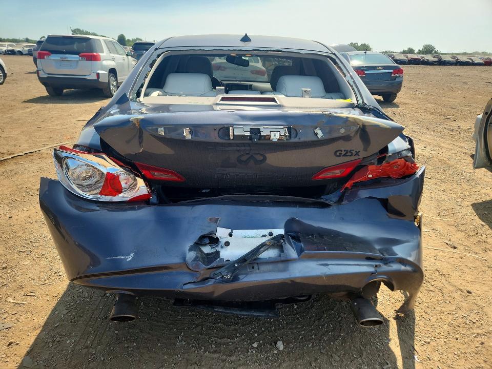 2012 Infiniti G25 Sedan მანქანა იყიდება აუქციონზე, vin: JN1DV6AR3CM730150, აუქციონის ნომერი: 60836266
