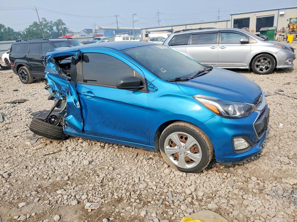 61392596 :رقم المزاد ، KL8CB6SA9KC764911 vin ، 2019 Chevrolet Spark مزاد بيع