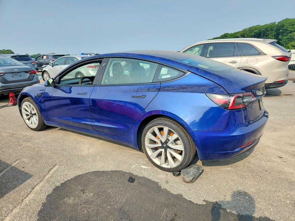 61530466 :رقم المزاد ، 5YJ3E1EA7NF286928 vin ، 2022 Tesla Model 3 مزاد بيع