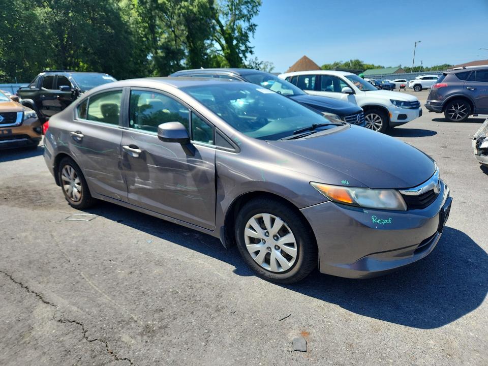 Продажа на аукционе авто 2012 Honda Civic, vin: 19XFB2F59CE336387, номер лота: 62124336
